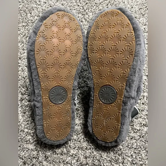 Ugg fluff yeah slippers in gray - Picture 4 of 4